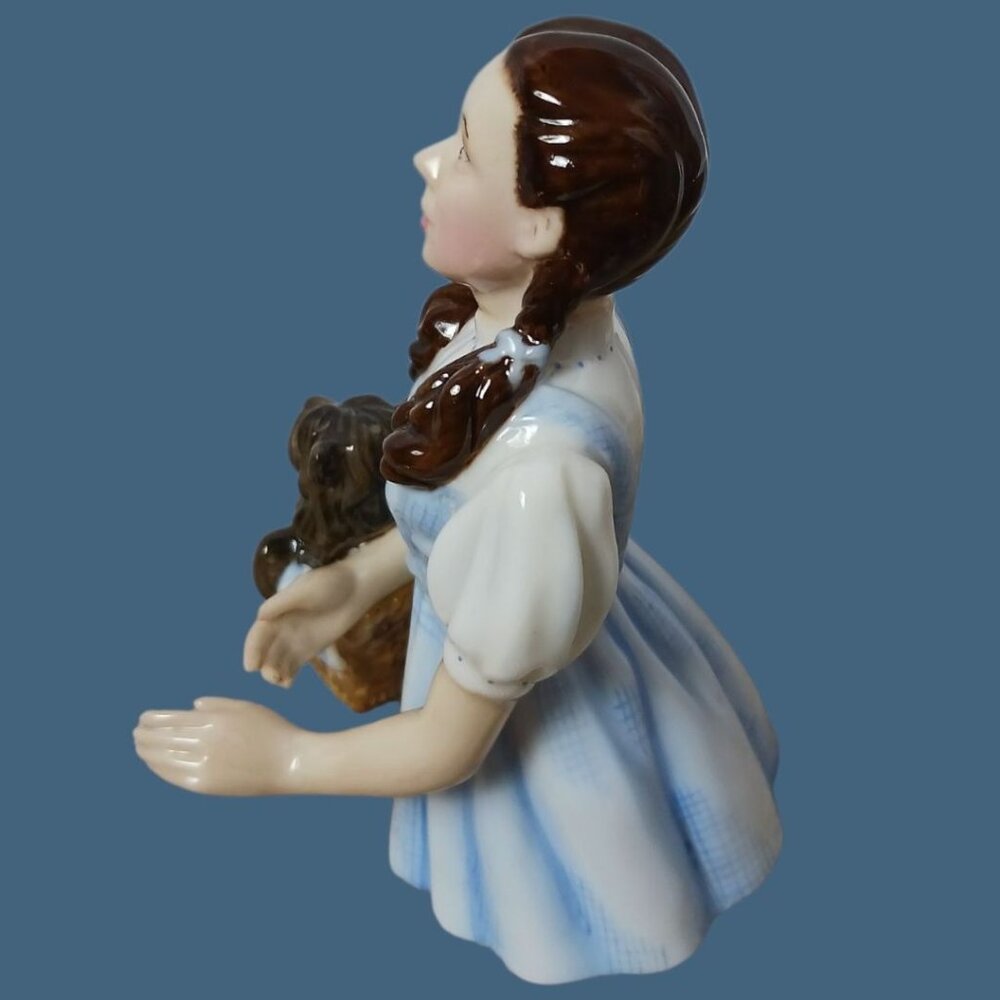 Department 56 Dorothy & Toto Porcelain Figurine By The Candle Crown Wizard Of Oz - Picture 3 of 11